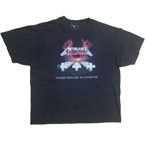 Vintage Metallica T Shirt 1994 Master Of Puppets 90's Giant Tag Thrash Metal XXL